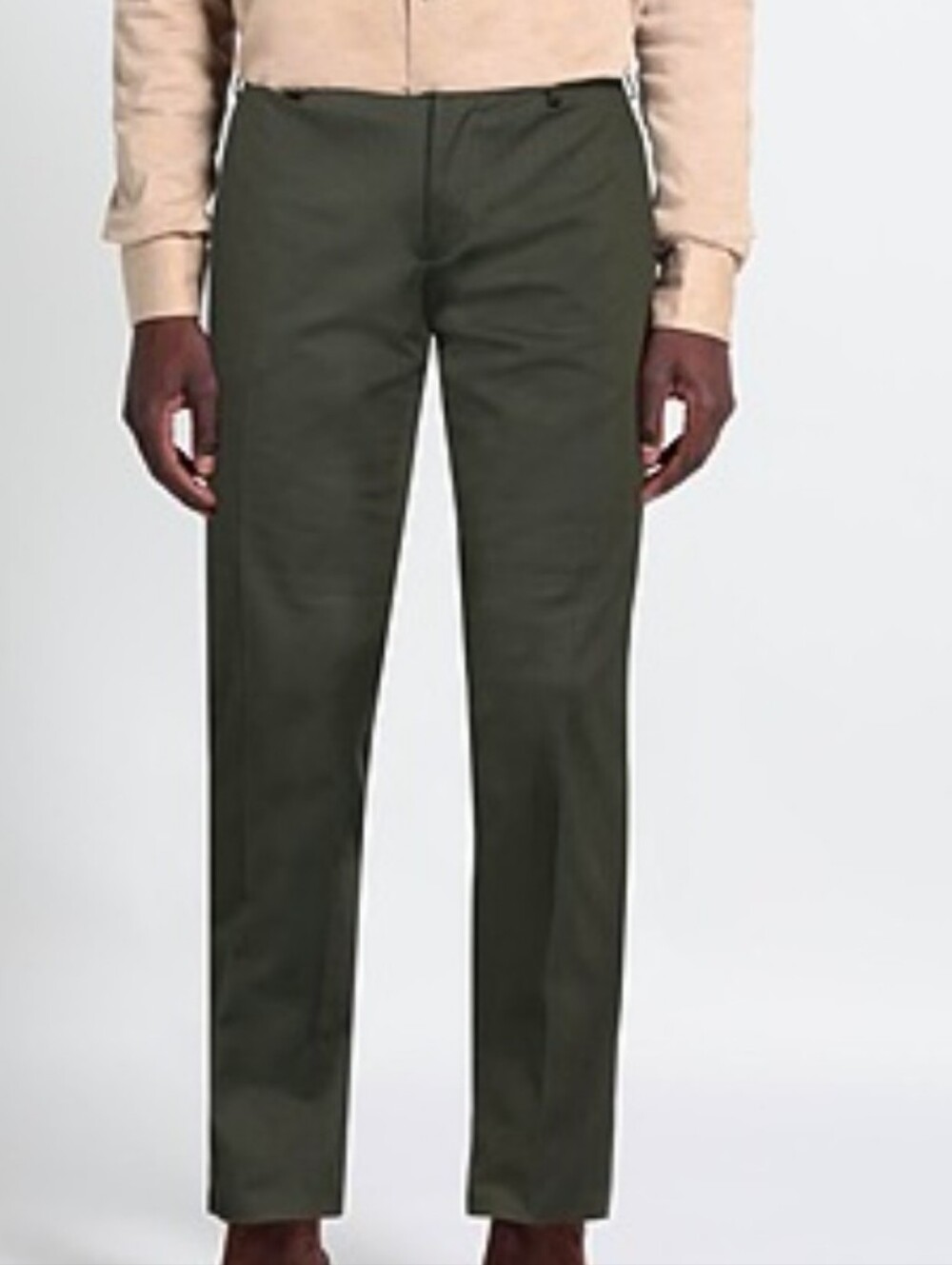 Brian Dales Men's Olive Green Straight Leg Pants Size 32